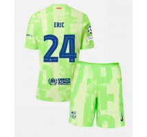 Barcelona Eric Garcia #24 Koszulka Trzecia dzieci 2024-25 Krótki Rękaw (+ krótkie spodenki)